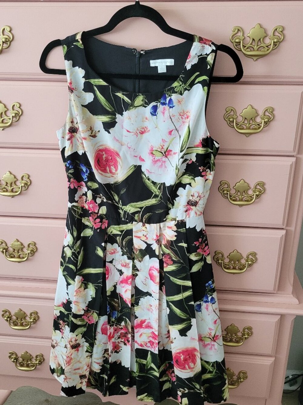 Floral print dress